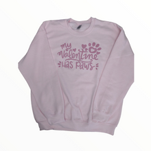Load image into Gallery viewer, My Valentine Has Paws T-shirt