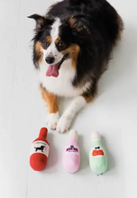 Load image into Gallery viewer, Beer, Wine, and Rose Dog Toy