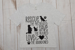 Rescue the Animals t-shirt