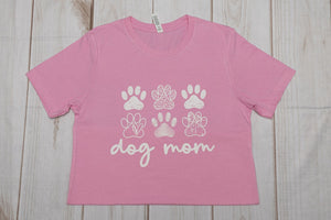Pretty in Pink Dog Paw T-shirt
