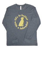 Load image into Gallery viewer, Life is Better with a Labrador t-shirt
