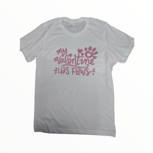 Load image into Gallery viewer, My Valentine Has Paws T-shirt
