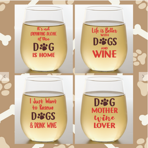 Dog Mother Wine Lover Box